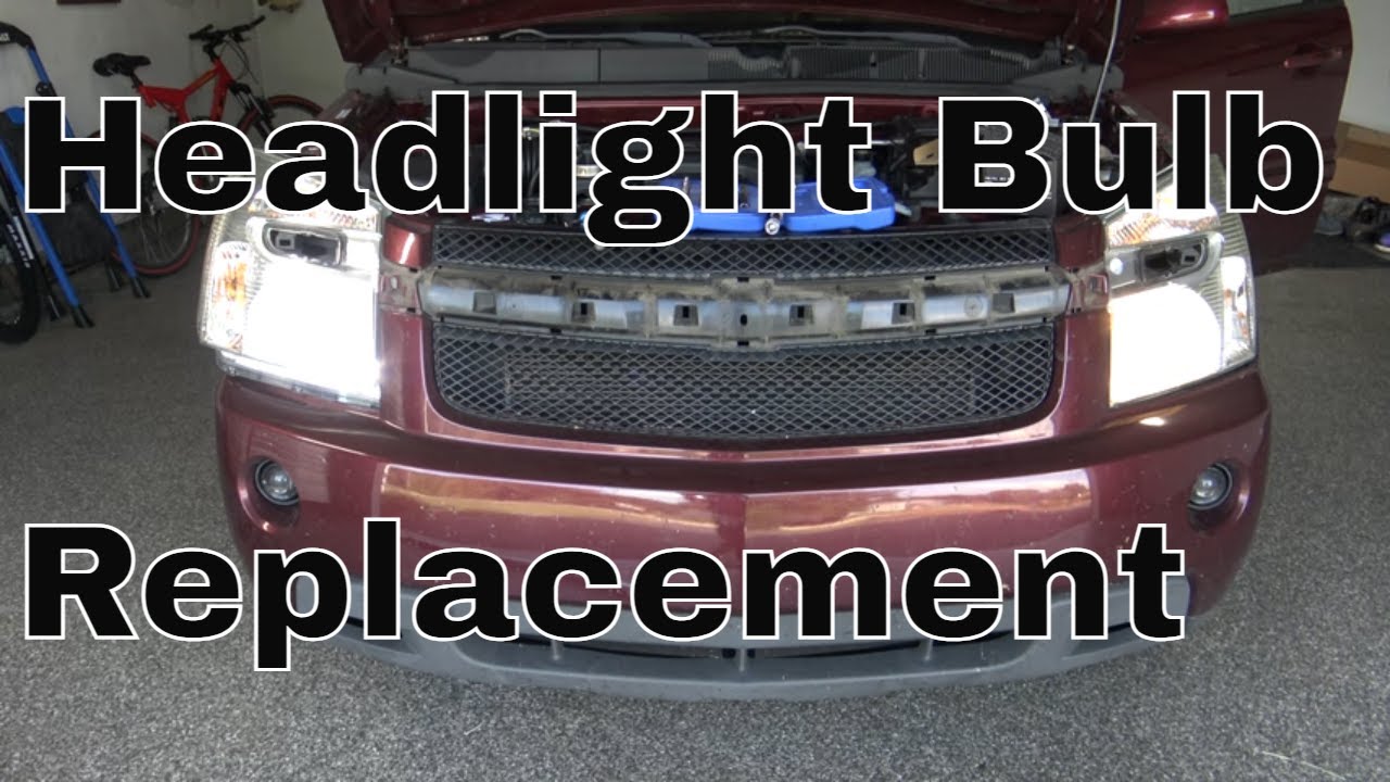 2005-2009 Equinox / Terrain Head Light Замена фары Шаг за шагом