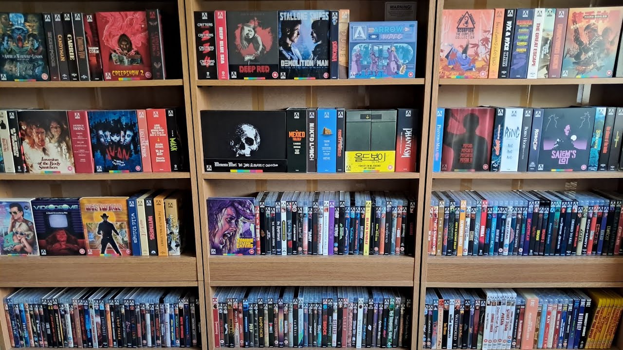 Updated Tour Of My Arrow Video Collection, 200 Plus Titles