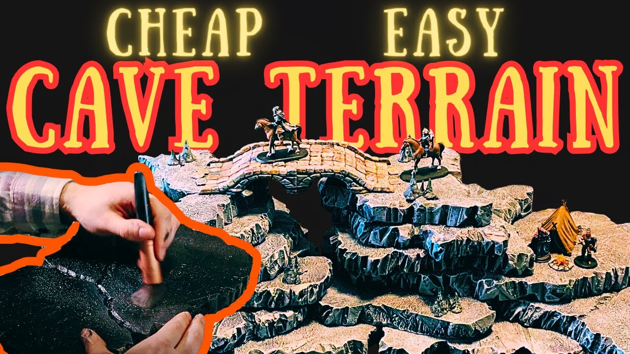 Caves! Easy and Versatile Cave Terrain for D&D