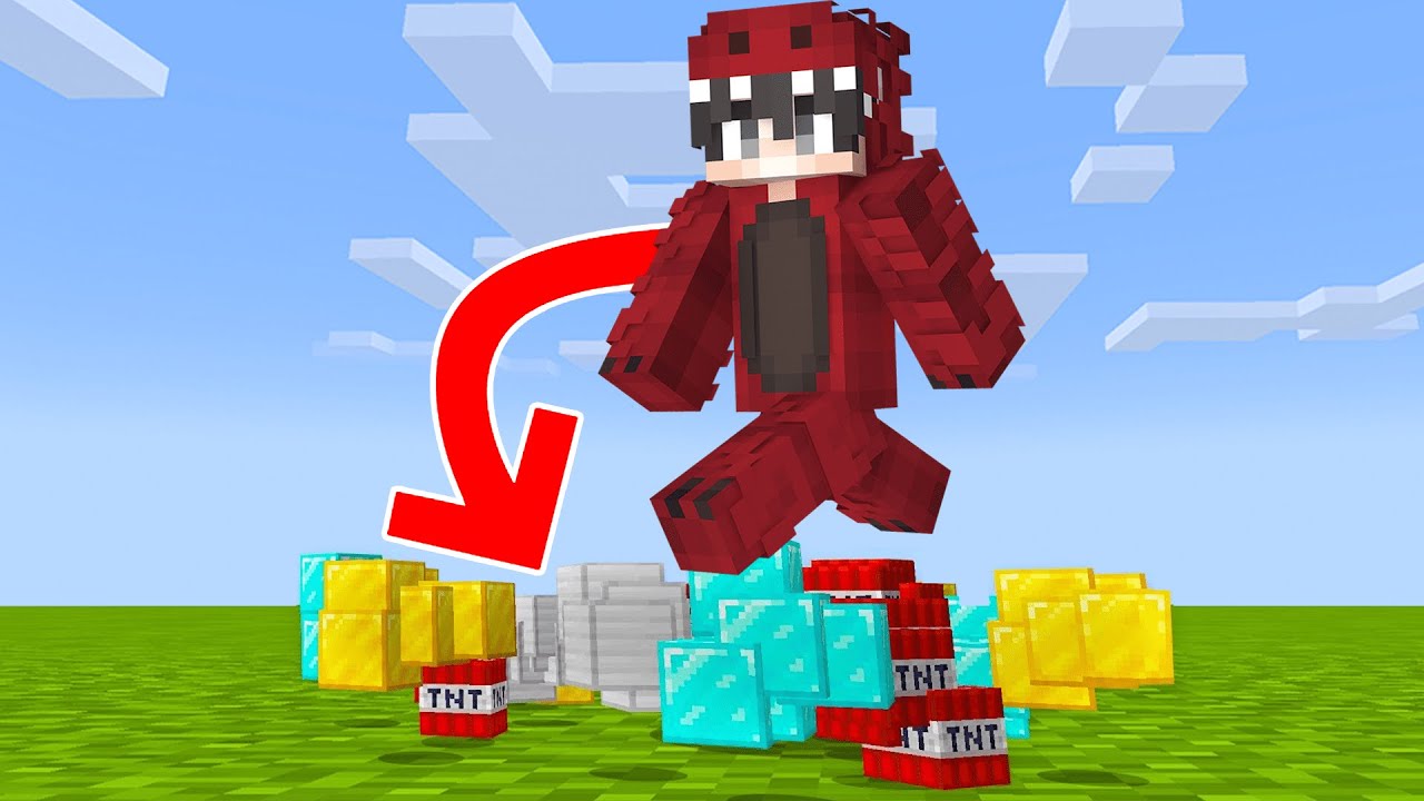 Minecraft Maar Springen Verdubbelt Onze Items