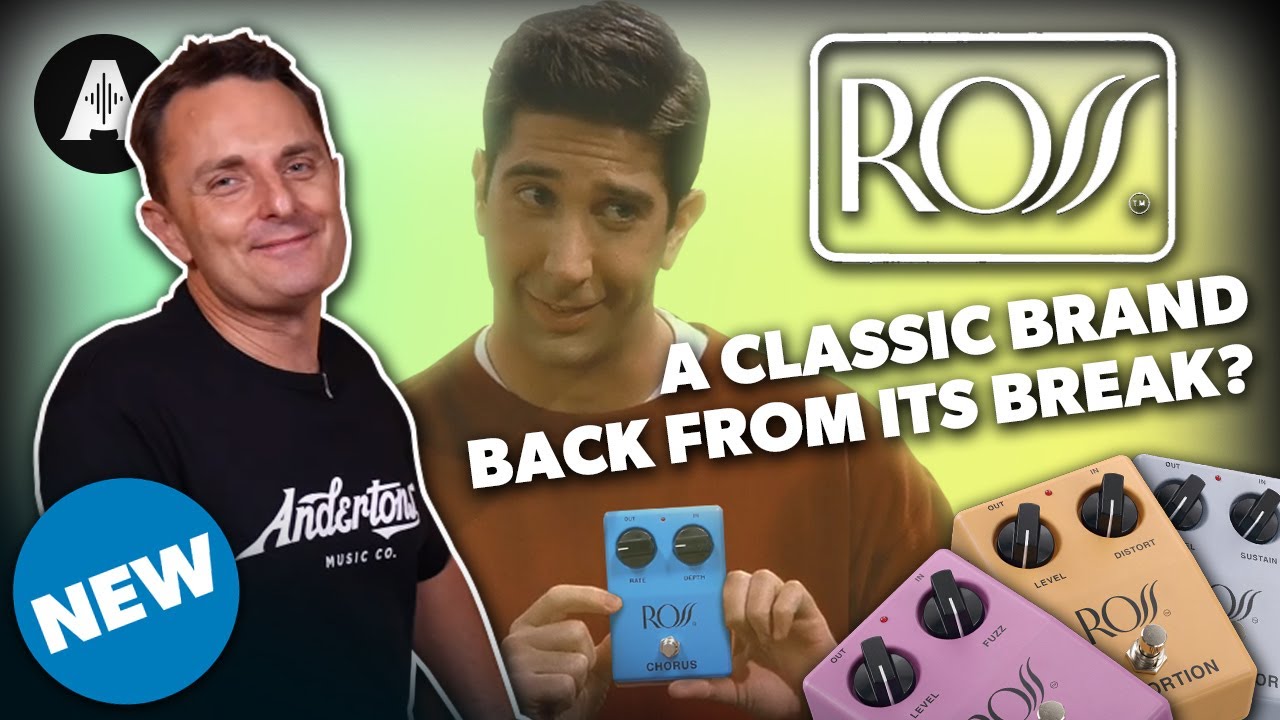 Ross Pedals! - JHS Revives a Classic Brand!