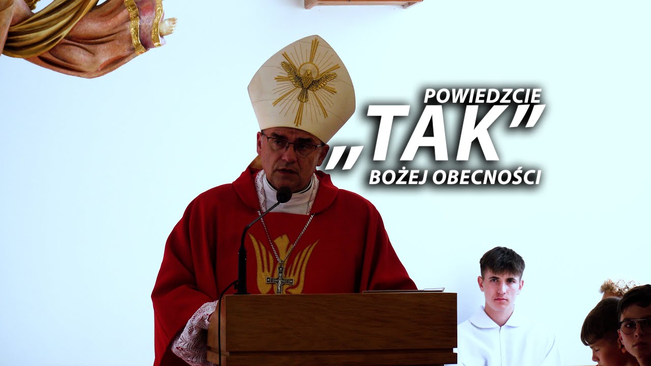 Bp Robert Chrząszcz do młodych: Powiedzcie „tak” Bożej obecności, którą On nam proponuje