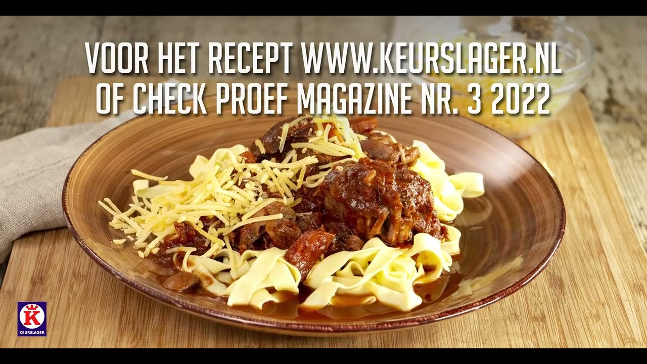Italiaanse sukade met tagliatelle