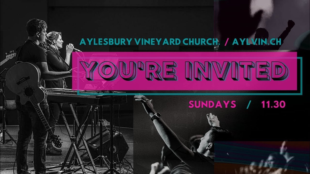 Sunday Service, 29th March 2026, 10.30 am &ndash; Aylesbury Vineyard Church