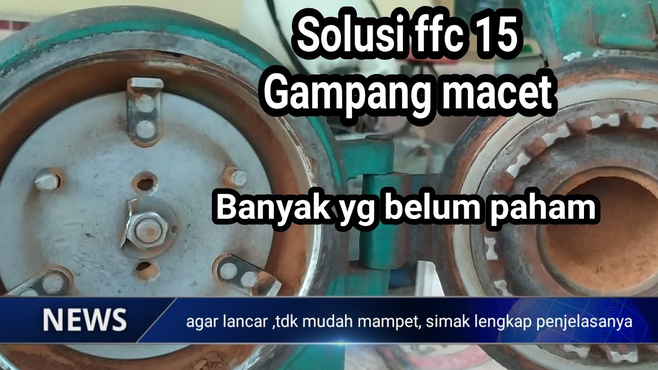 penyebab mesin penepung ffc15 mudah macet