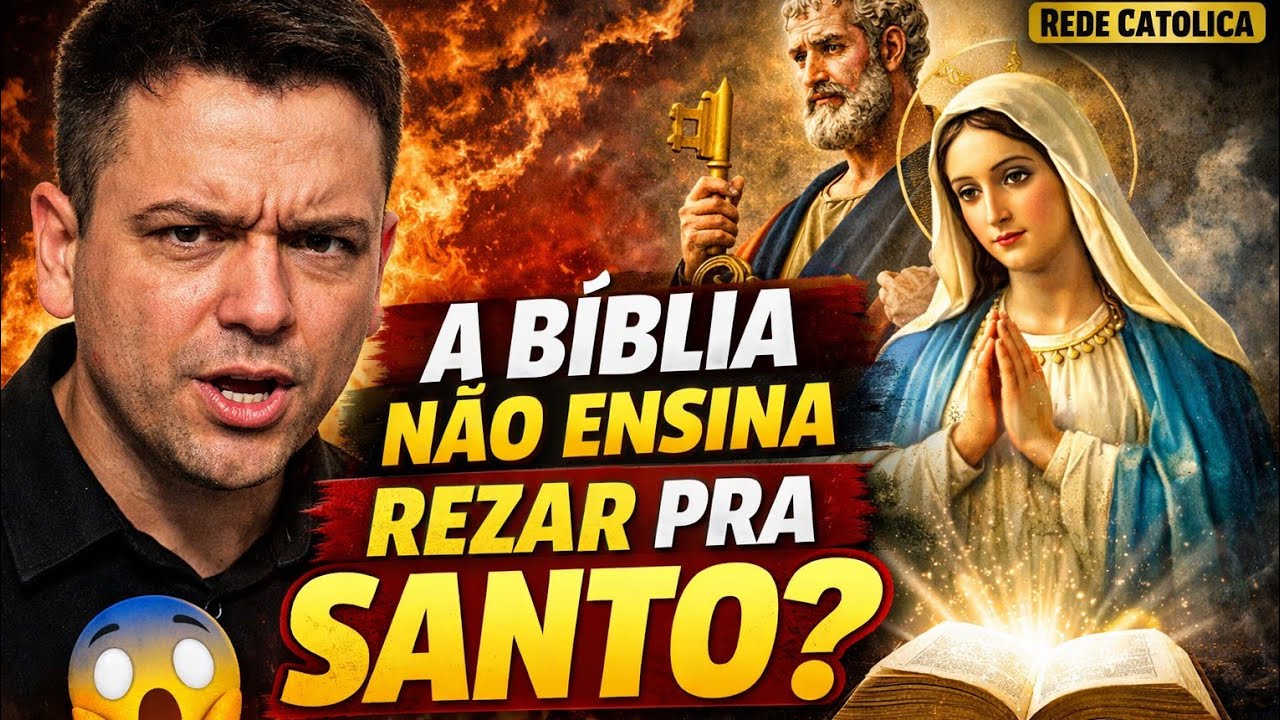 A BÍBLIA NÃO ENSINA REZAR PARA SANTO?
