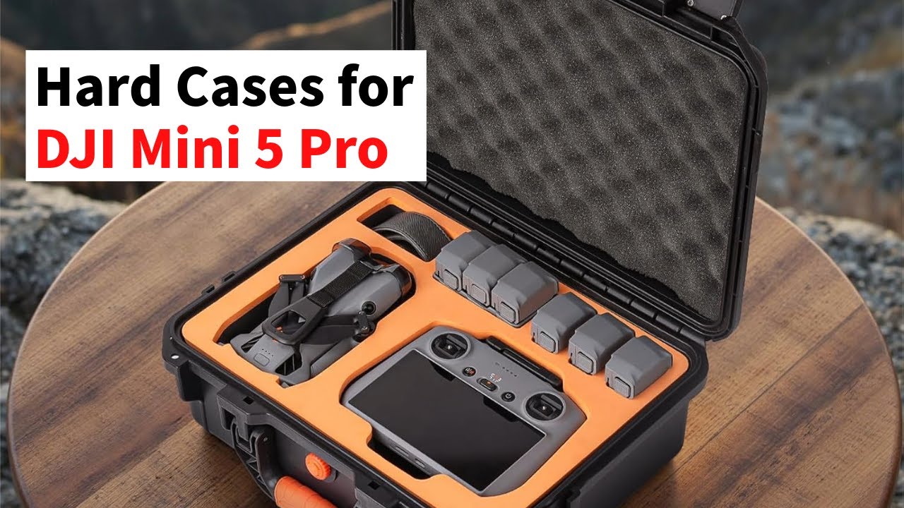 Лучшие жесткие кейсы для DJI Mini 5 Pro