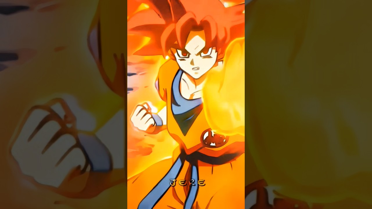 Goku ssj god 🔥 - #edit #animeedit #editanime #animeedit #gokussjgod #dragonballsuper #dragonballedit