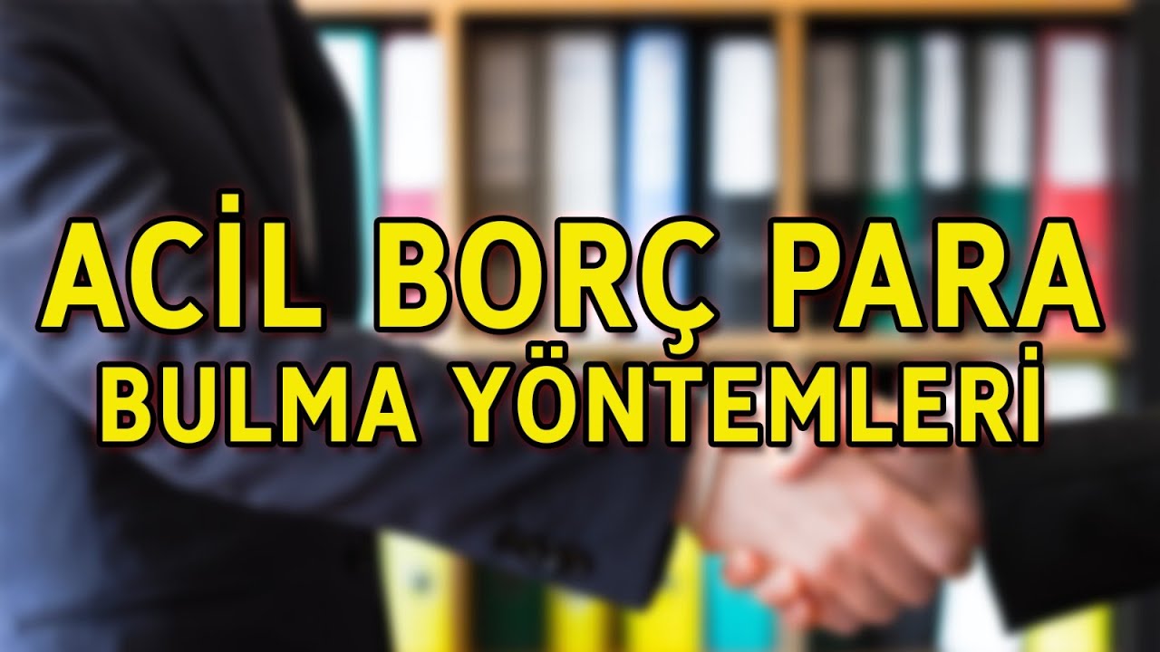 Acil Bor&ccedil; Para Bulma Yolları &ndash; 1 Saat İ&ccedil;inde Para Bulun!