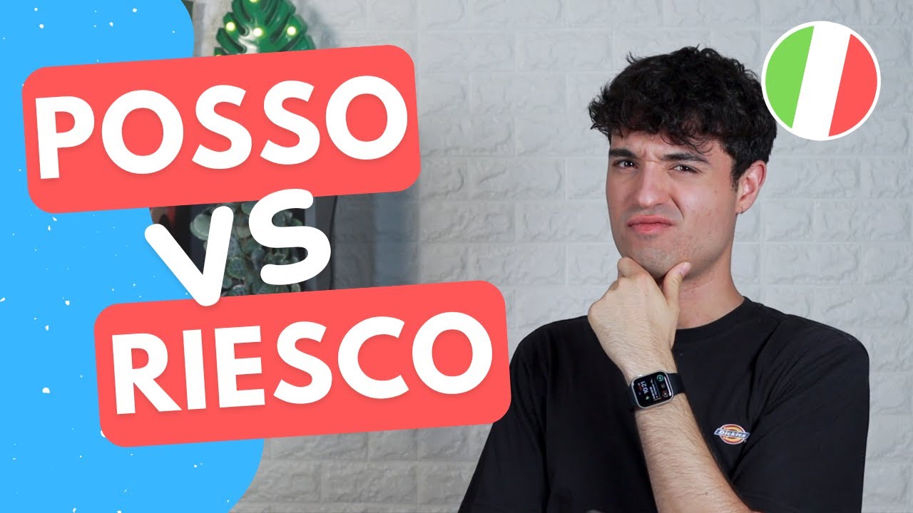 POSSO vs RIESCO vs SO: come scegliere tra questi tre verbi italiani (ita audio)