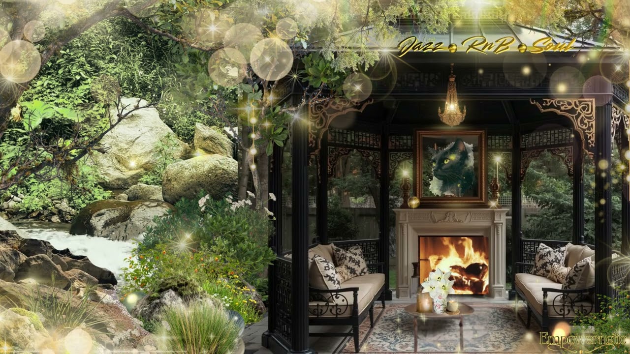 🎶Jazz ✨RnB ✨Soul Gazebo Retreat🔥💫#jazzvibes, #rnbchill #cozynights   #MusicRetreat, #jazzandchill