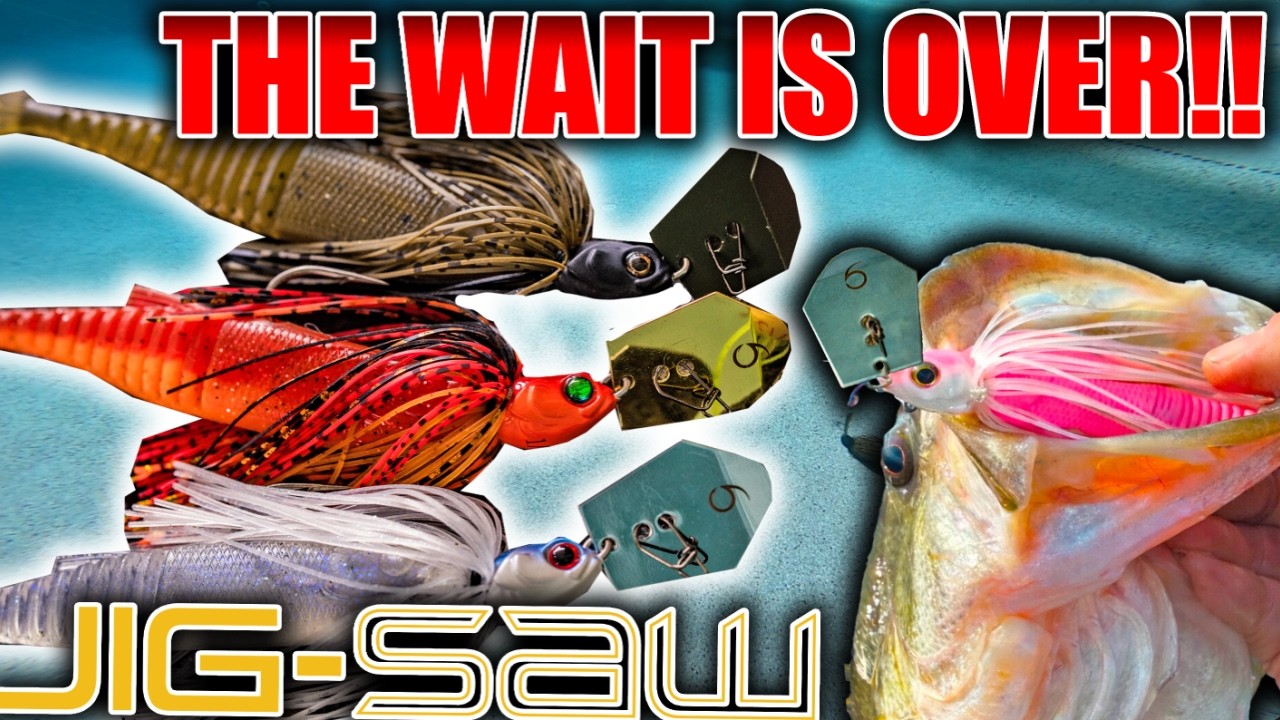 The Jigsaw Bladed Jig is FINALLY Here!! (Underwater Footage, Sneaky mods & Best Trailers)