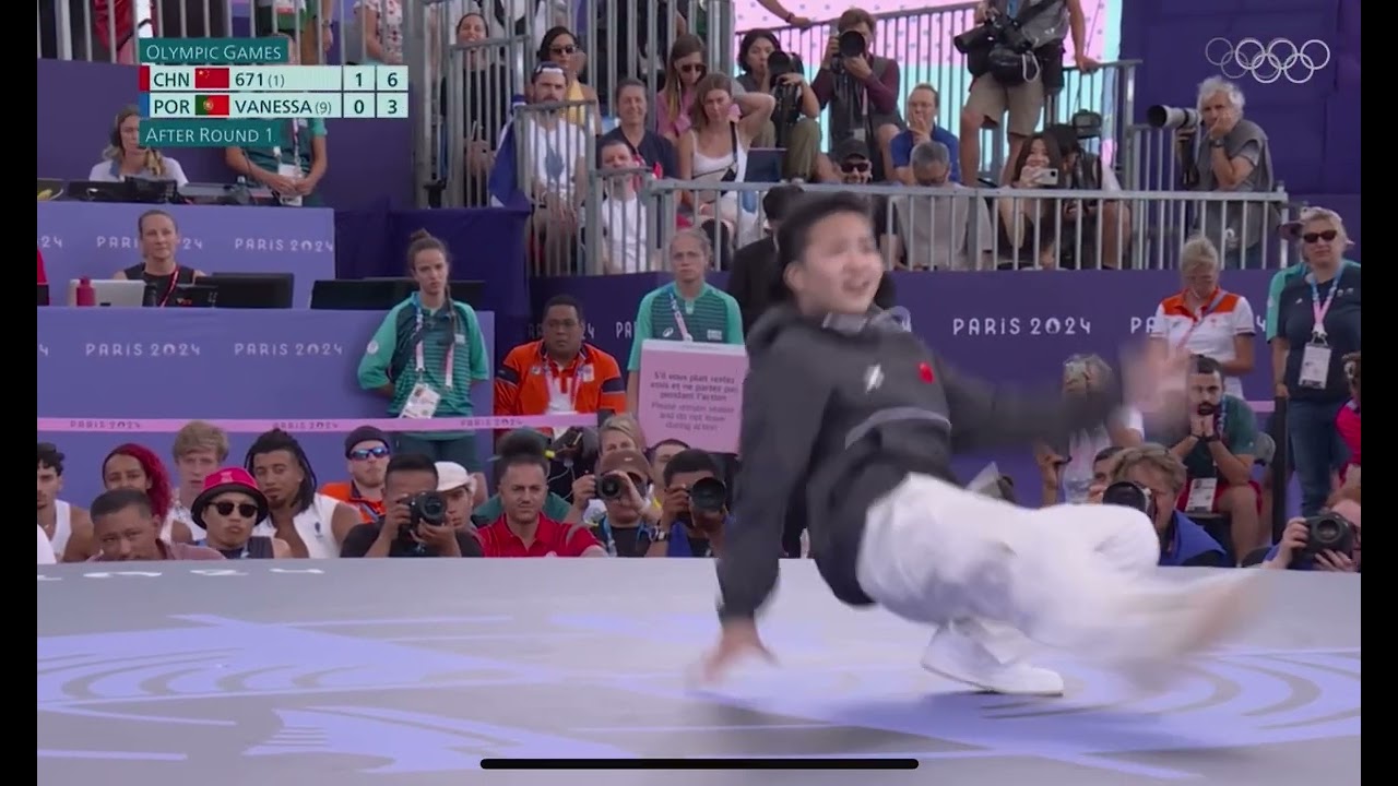 Bgirl 671 vs Vanessa - Paris Olympic Games 2024 Breaking
