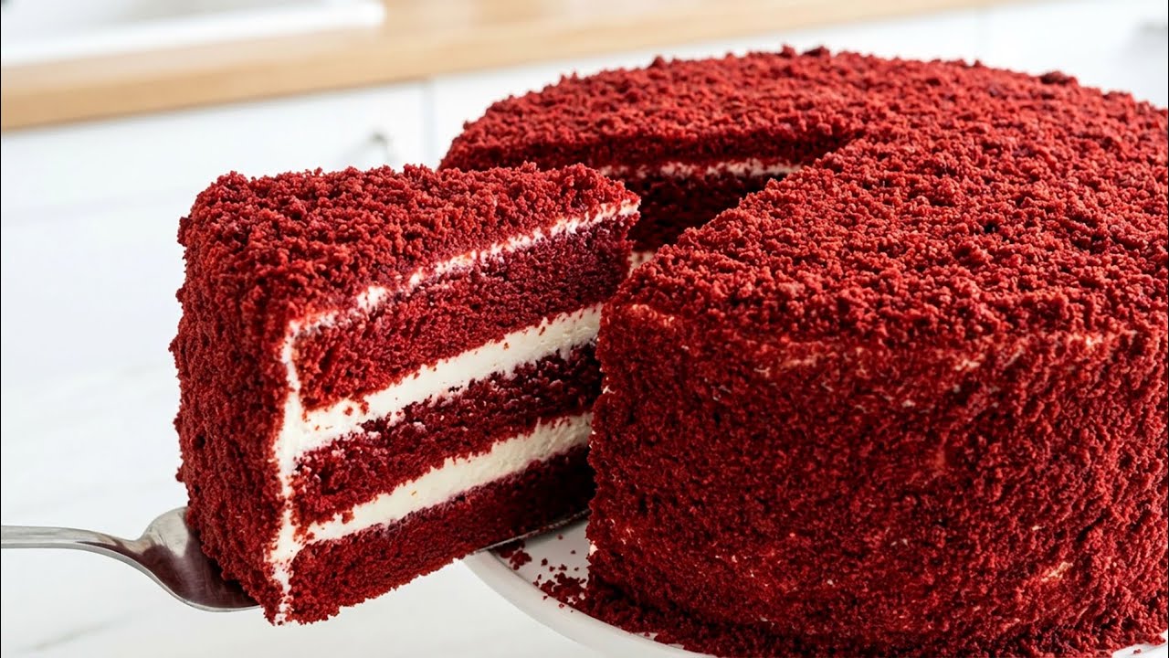 красный бархатный торт - пусть каждое торжество будет по-королевски!
