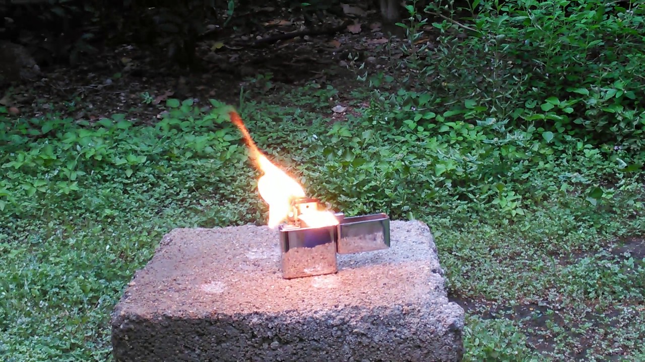 Testing Petrol Lighter