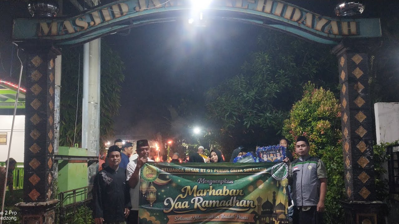 Pawai Obor Menyambut Bulan Suci Ramadhan 1447 H Perumahan Griya Sukadami Cikarang Selatan