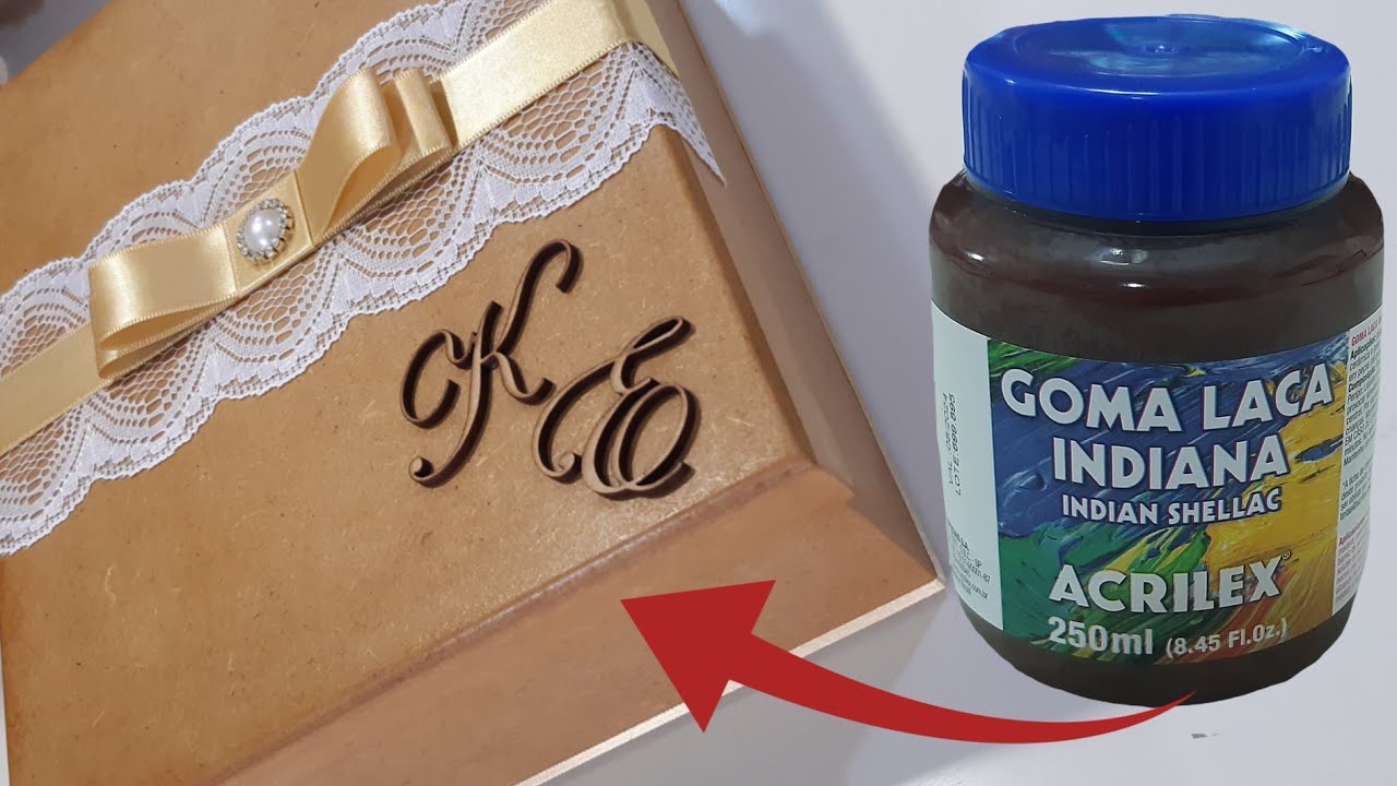 CAIXA EM MDF feita com LACA INDIANA | Aula completa #box #mdfbox