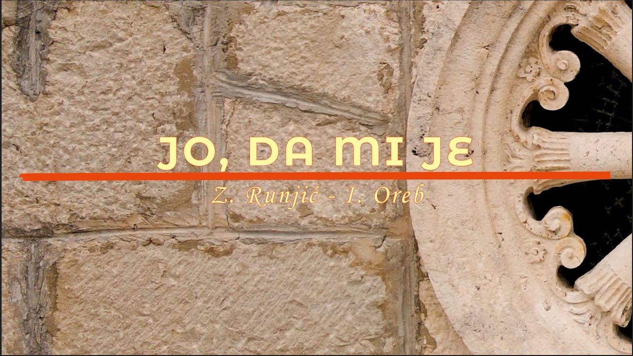 Muška klapa MRIŽA  - Split / Jo da mi je  - Z. Runjić - I. Oreb