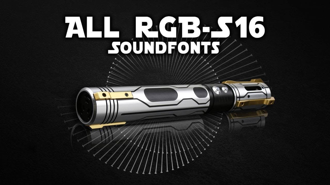 All Sound fonts for the Omnisaber Lightsaber with the RGB-S16 Soundboard. (OwnASaber).
