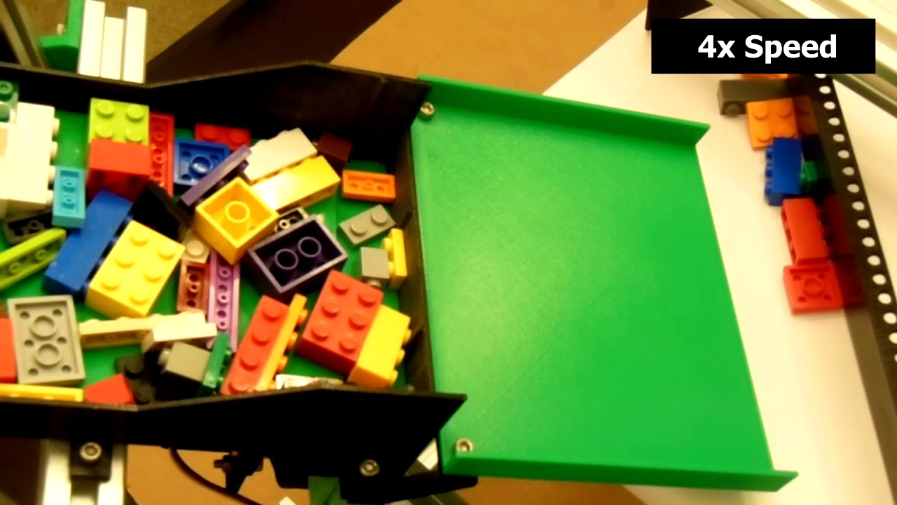 Lego Sorter with TensorFlow on Raspberry Pi (First Run)