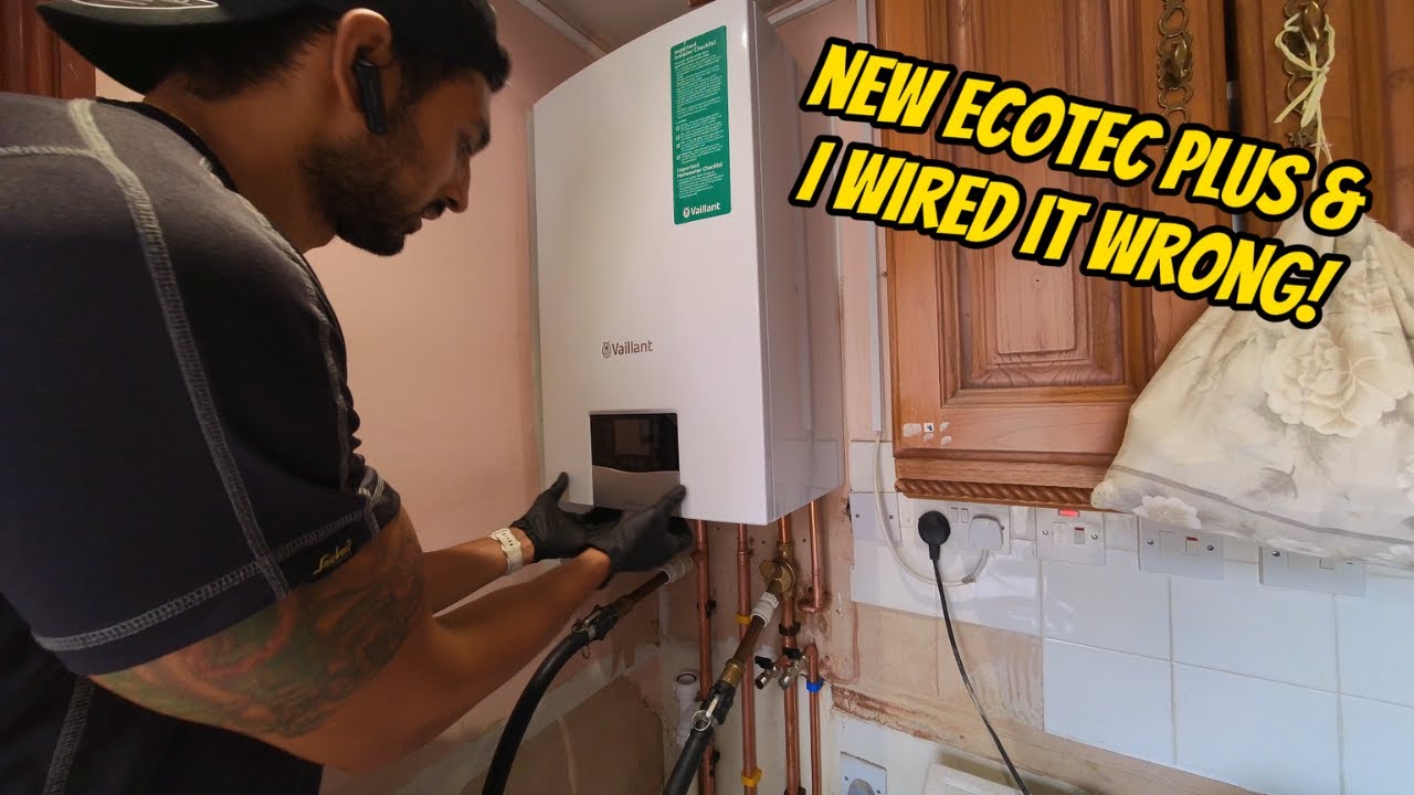 I Got The Wiring Wrong On The New Vaillant Ecotec Plus - A Day In The Life Of A Gas Engineer 66