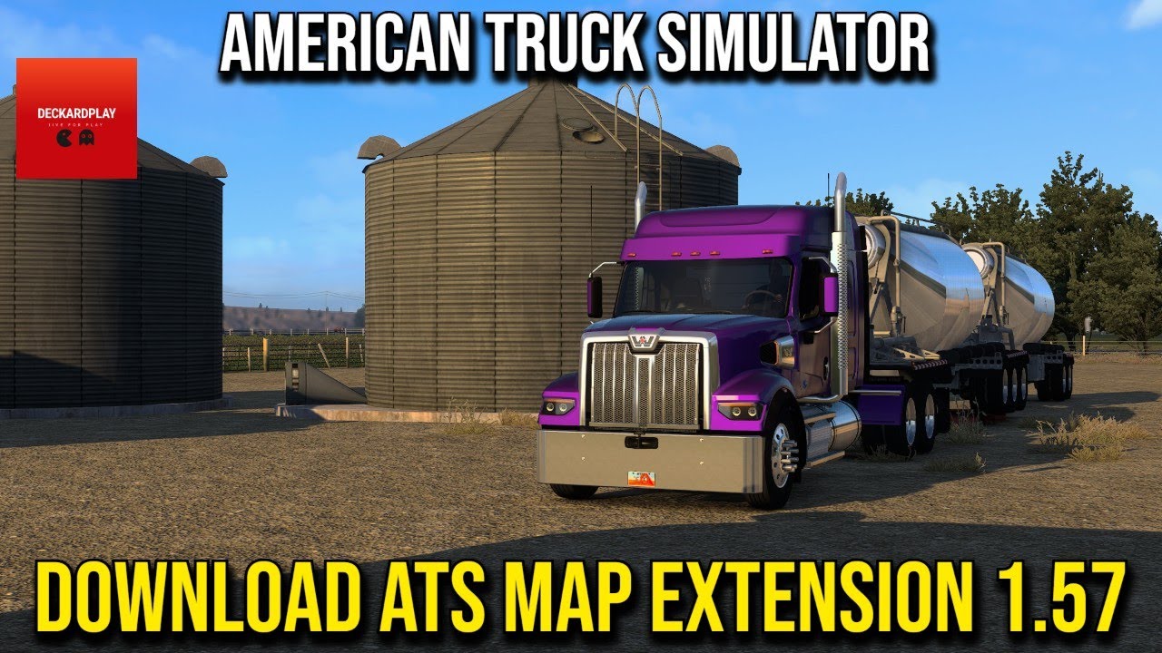 DOWNLOAD ATS MAP EXTENSION 1.57 - American Truck Simulator