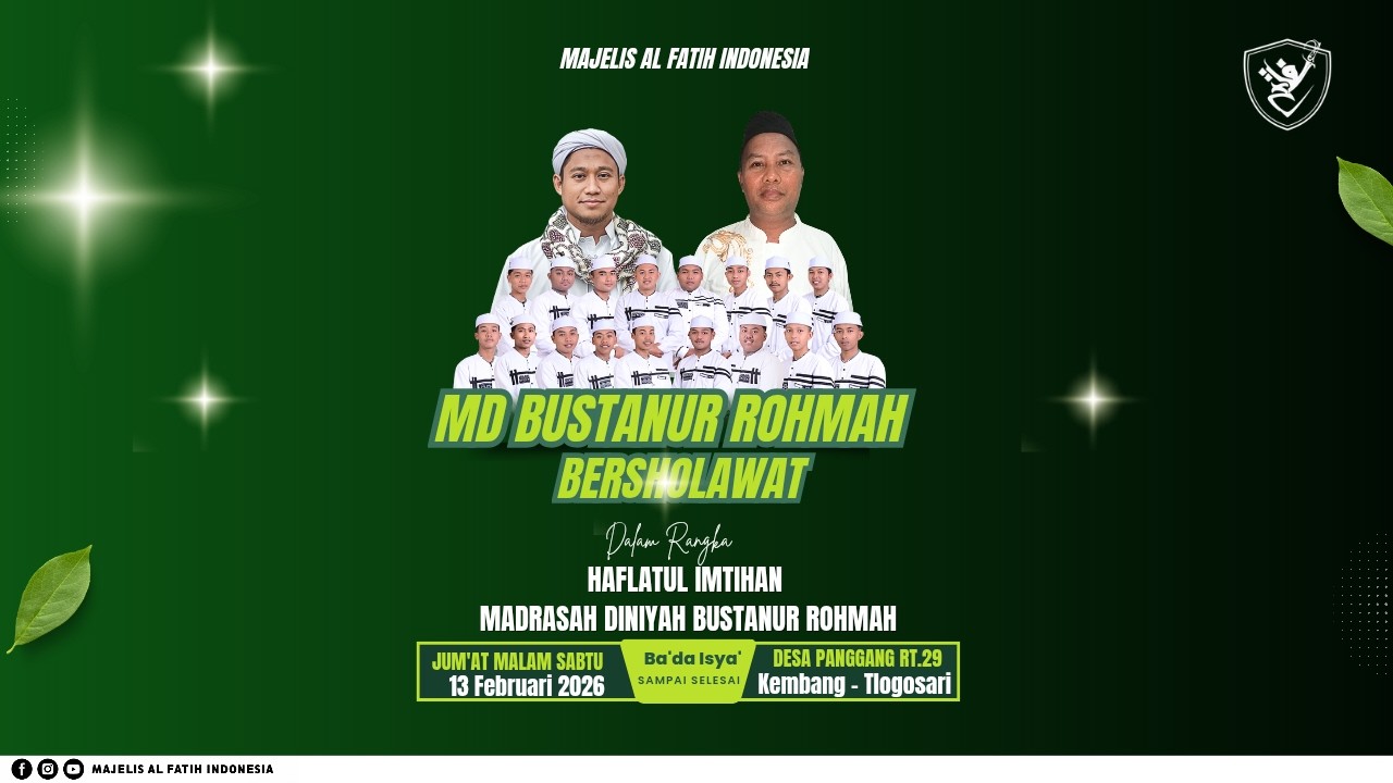 🔴LIVE MD BUSTANUR ROHMAH BERSHOLAWAT BERSAMA MAJELIS AL FATIH INDONESIA |KEMBANG TLOGOSARI BONDOWOSO