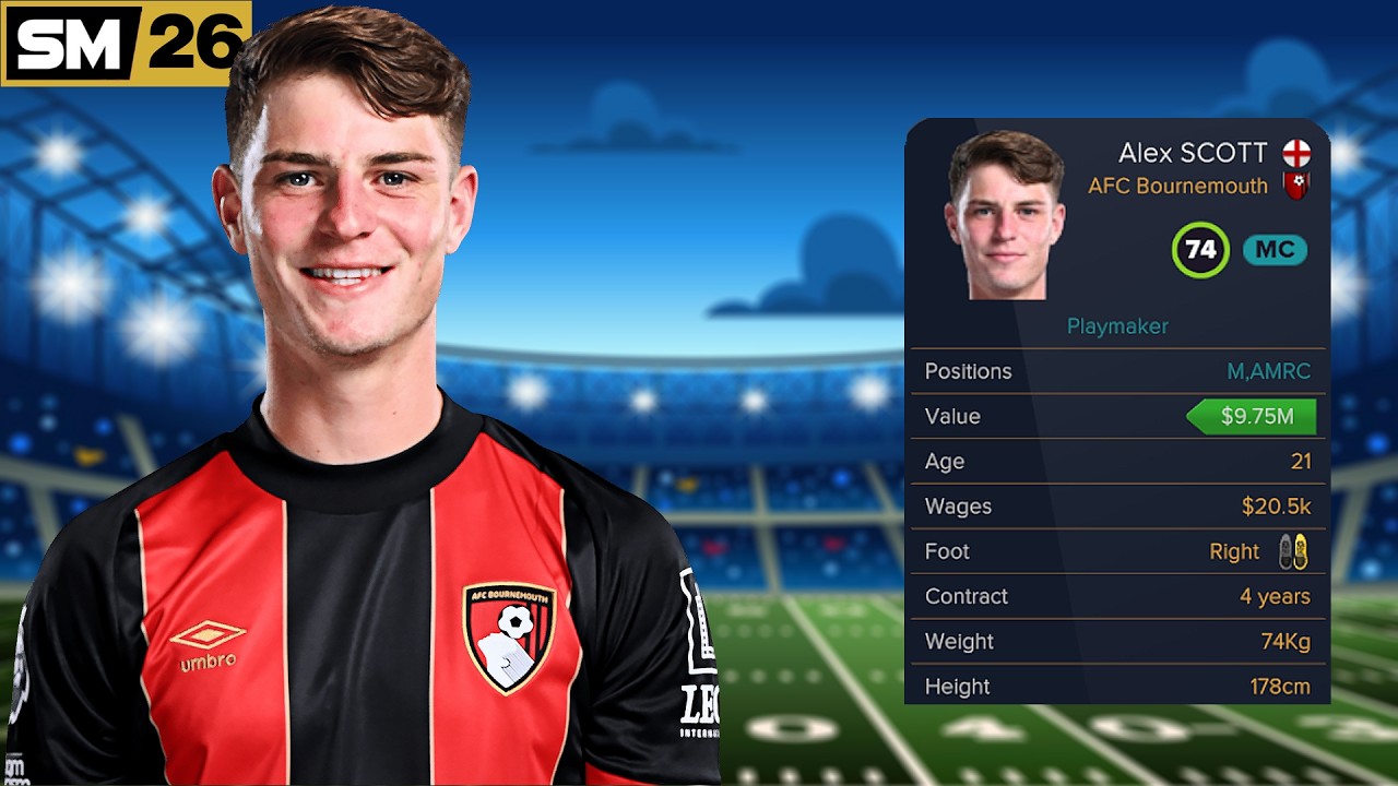 10 Cheap Wonderkids in Soccer Manager 2026 Beta