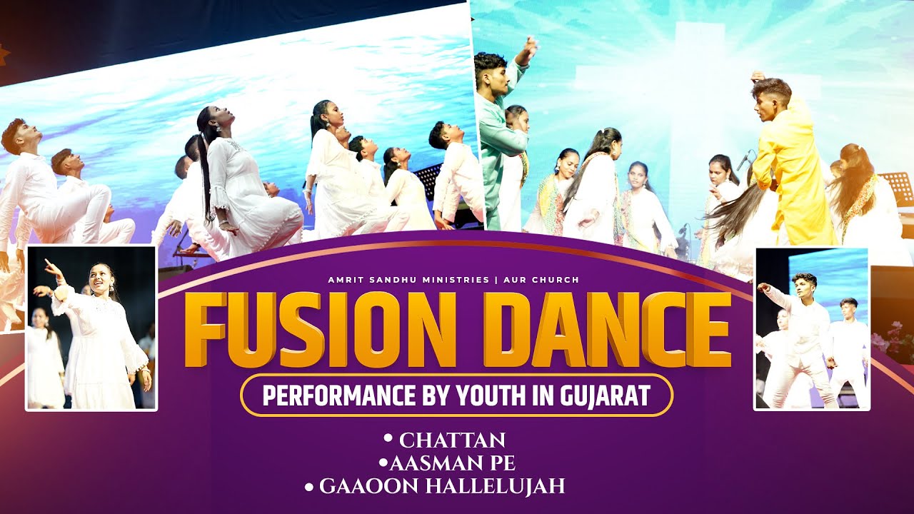 FUSION DANCE PERFORMANCE BY YOUTH IN GUJARAT || CHATTAN || AASMAN PE || GAAOON HALLELUJAH