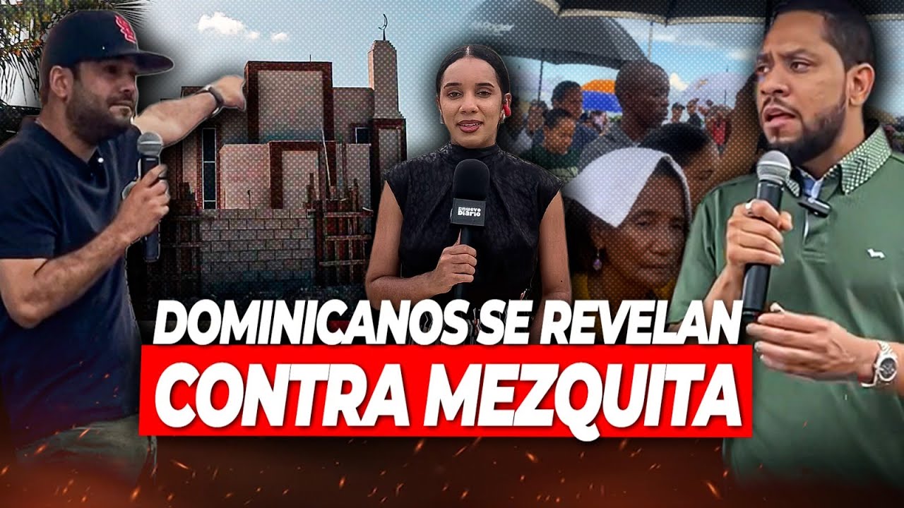 Ciudadanos marchan tras la paralizaci&oacute;n de la mezquita Nurul Islam