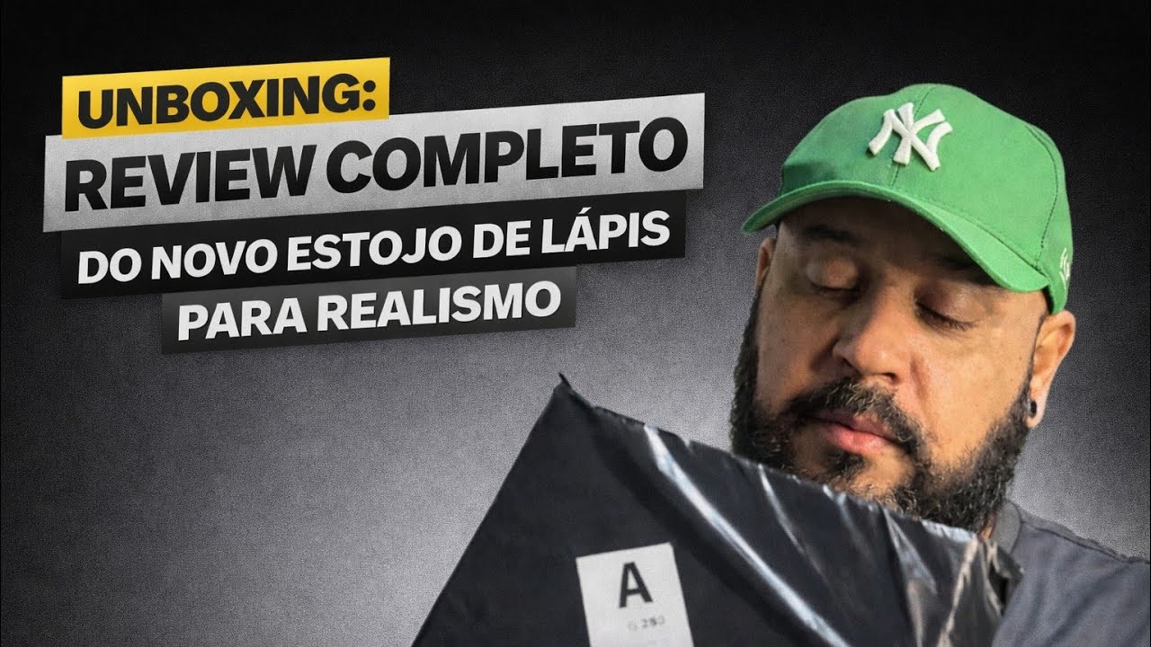 Unboxing:review completo do novo estojo de realismo 