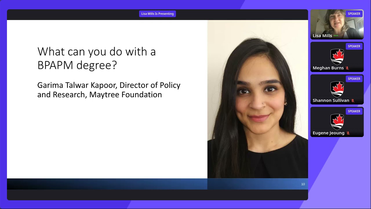 Virtual Fall Open House 2021: Public Affairs and Policy Management