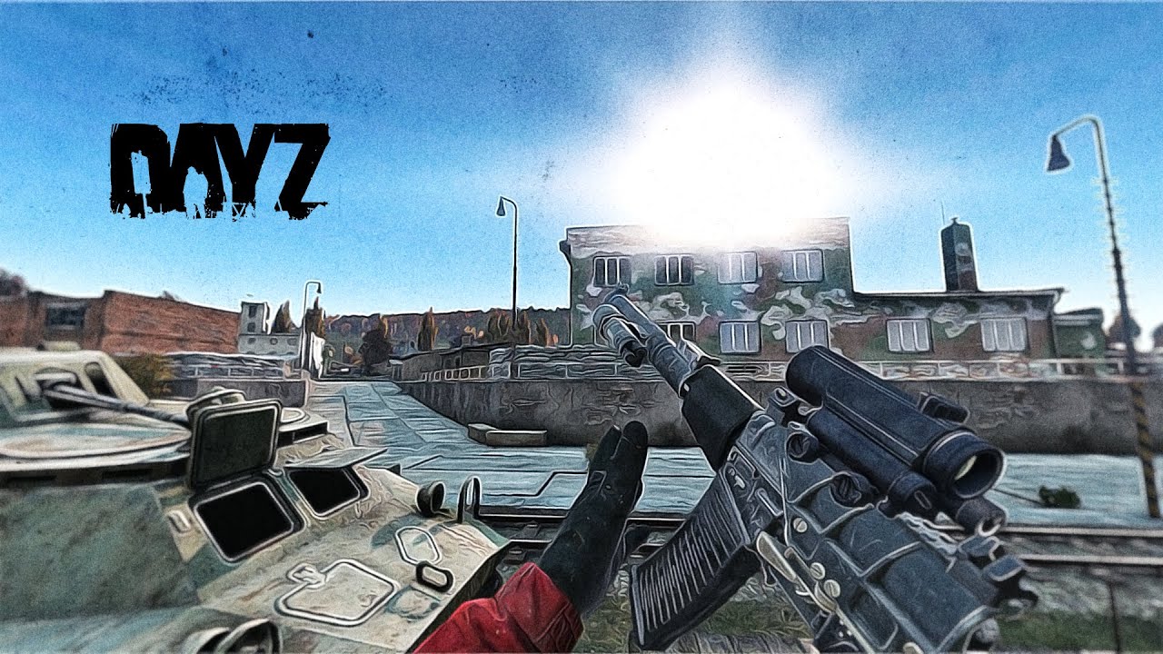 Кругом бойня🤯Галопом по ВОЕНКАМ в DayZ