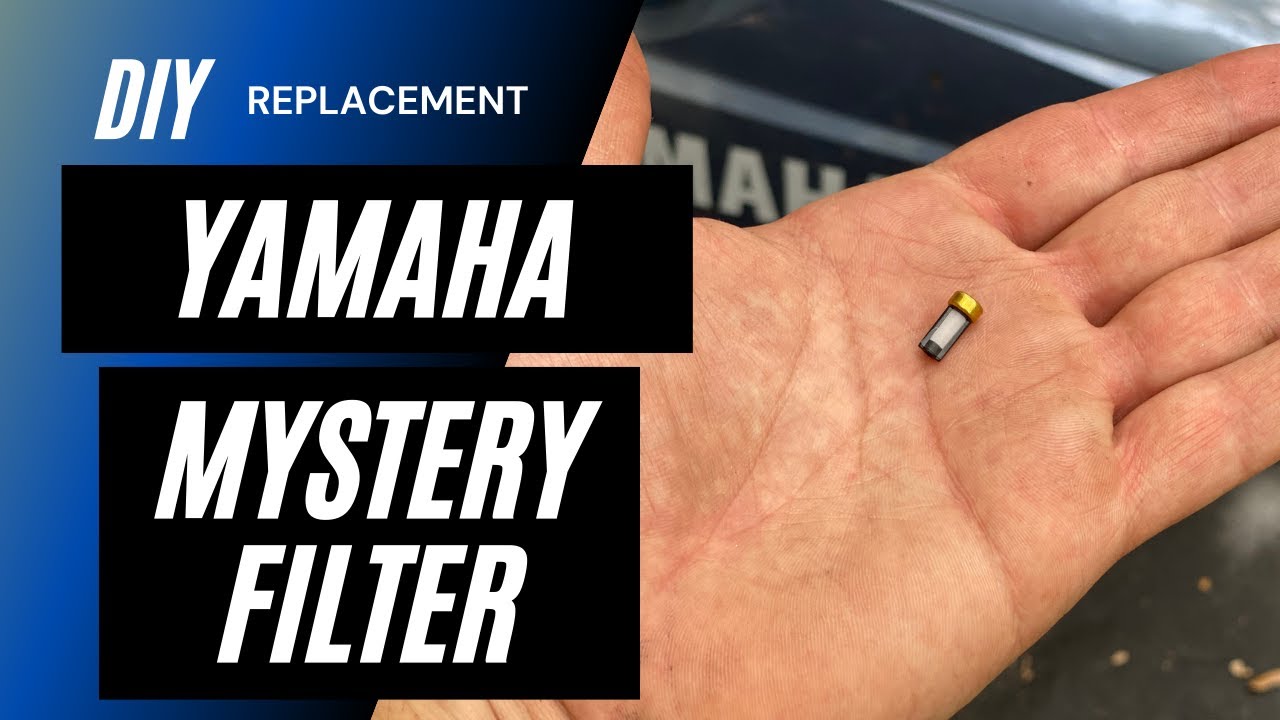 Замена фильтра Yamaha Mystery