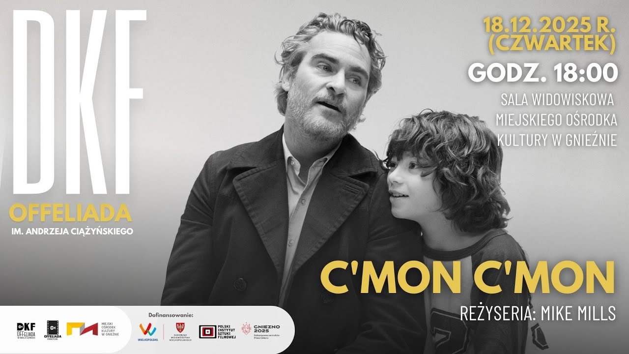 18.12. w MOK-u pokaz filmu w ramach DKF Offeliada