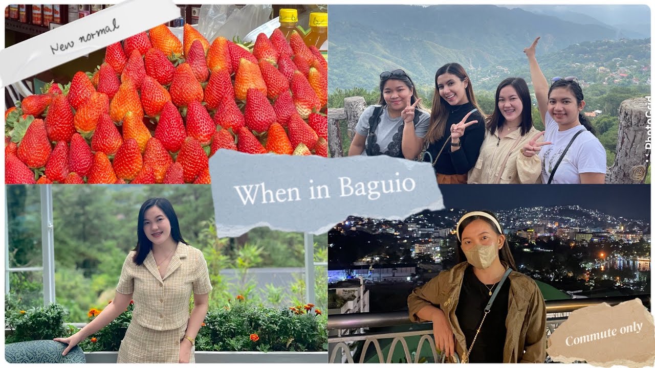 Baguio Travel Vlog | New normal edition ‘22 • Commute only • Triage • 3D2N • DIY