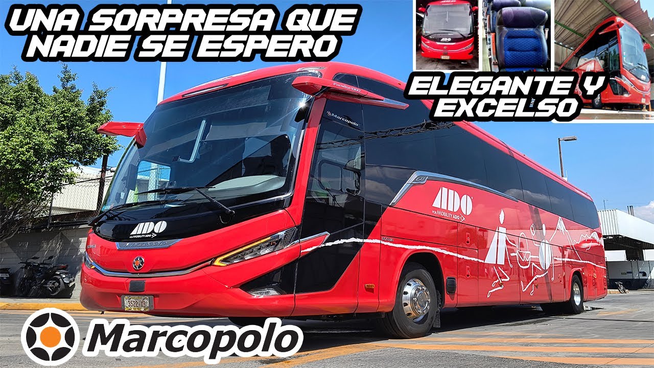 CONOCE el Más NUEVO MARCOPOLO Paradiso 1350 G8 SCANIA EURO 6 de ADO. I YA en CIRCULACIÓN? I Busolero