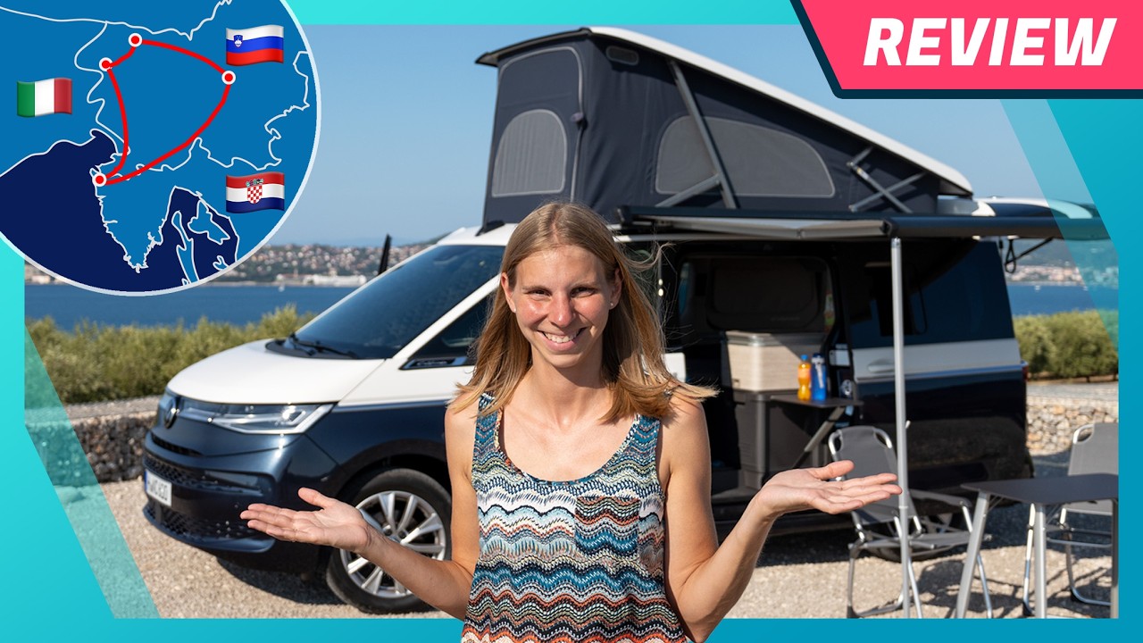 Wir campen im VW T7 New California: Schlaf-Test, neue Küche, alle Funktionen & Vergleich T6.1