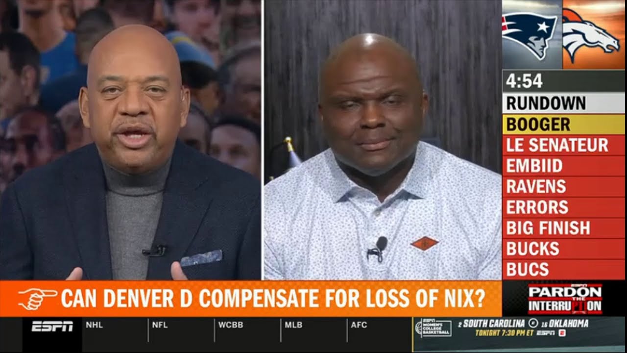 Pardon the Interruption | Wilbon predicts for Champs Game Sunday: Rams vs Seahawks; Broncos vs Pats
