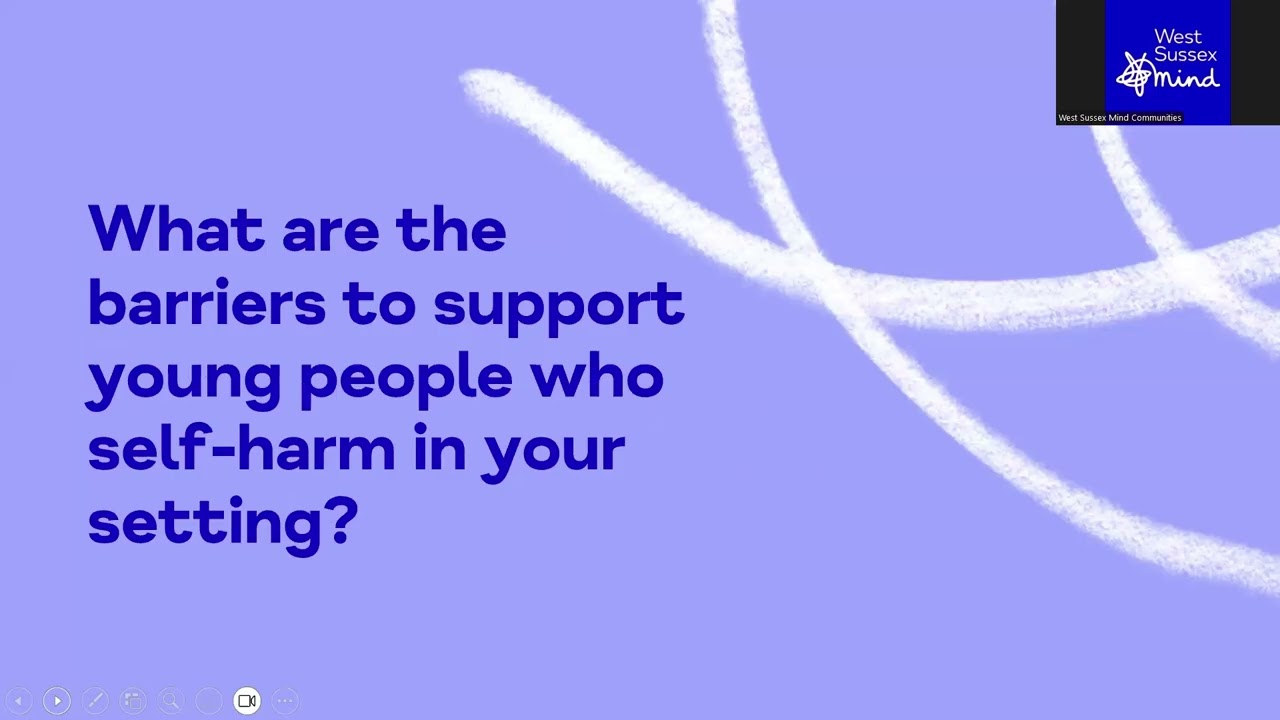 Self Harm Learning Network Webinar