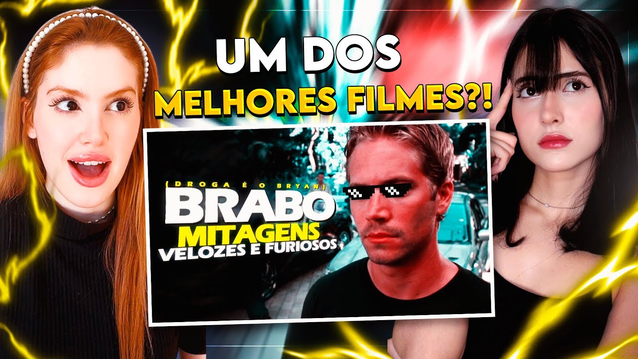REACT | AS INCRÍVEIS MITAGENS EM VELOZES E FURIOSOS (Melhores Momentos) - NoirZ | CR Reacts