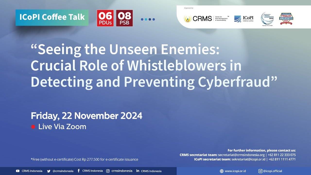 Seeing the Unseen Enemies: Crucial Role of Whistleblowers in Detecting and Preventing Cyber Fraud