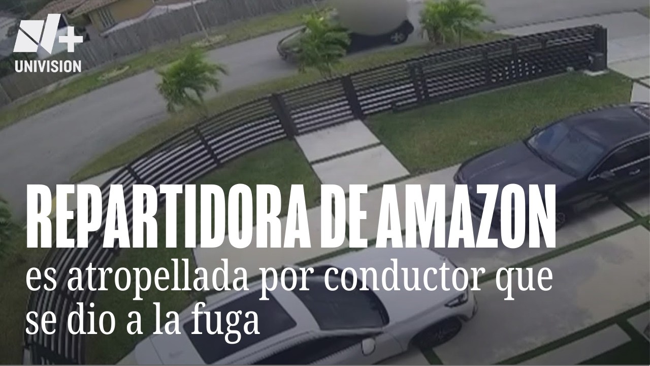 Buscan a conductor que se dio a la fuga tras atropellar a trabajadora de Amazon
