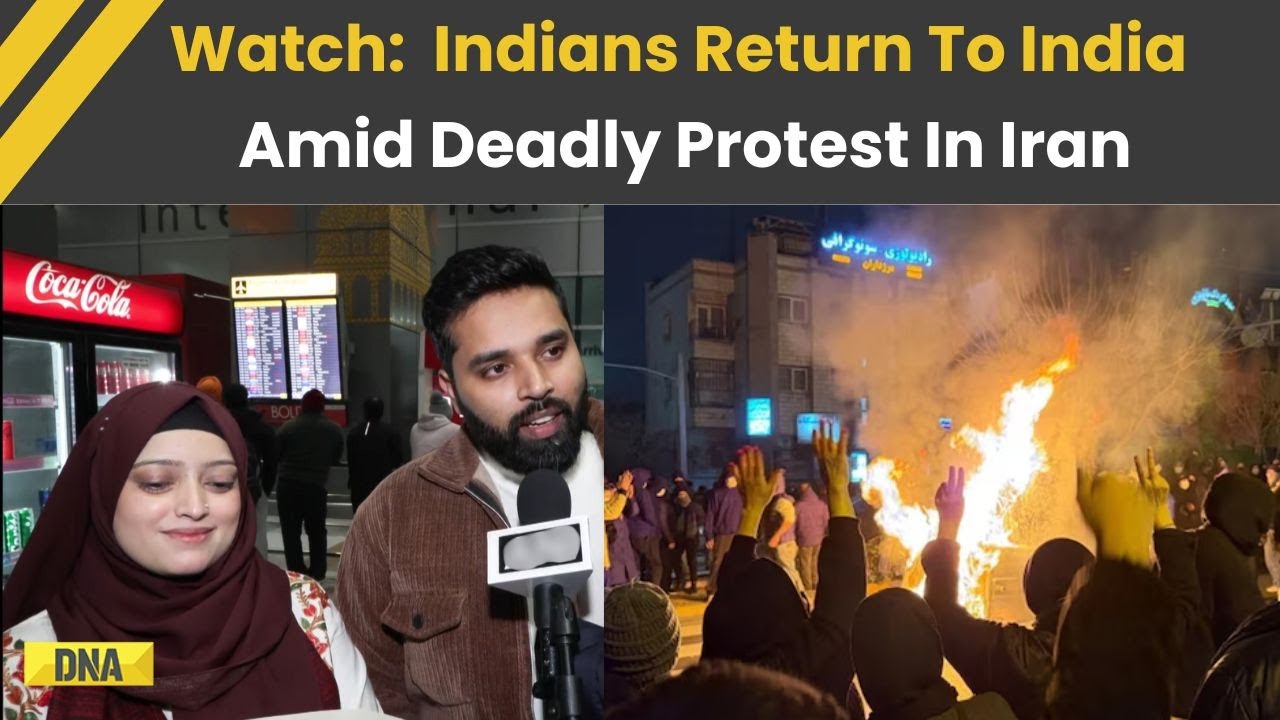Iran News: Several Indians Return From Iran Amid Deadly Protests; Reunite With Families In Delhi