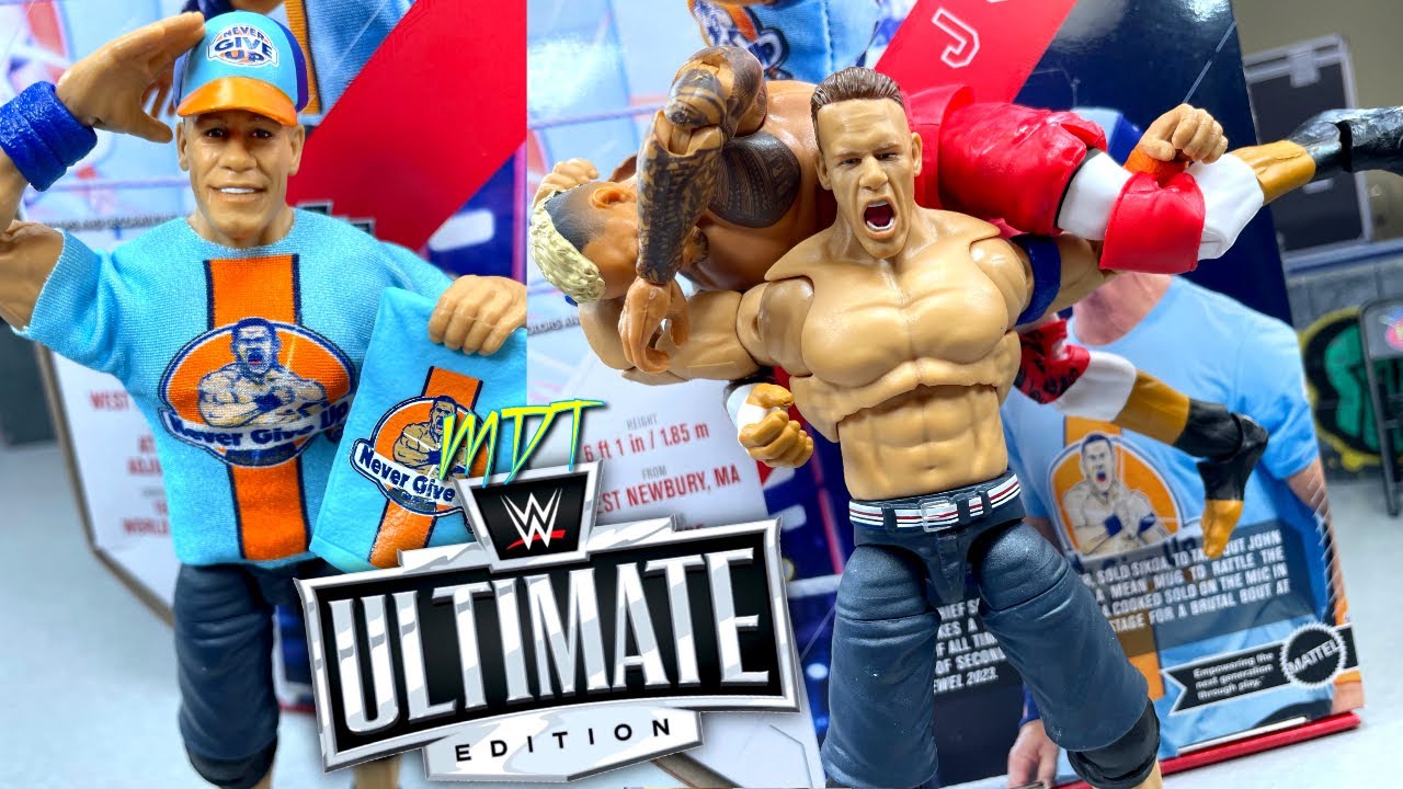 WWE ULTIMATE EDITION JOHN CENA FIGURE REVIEW!