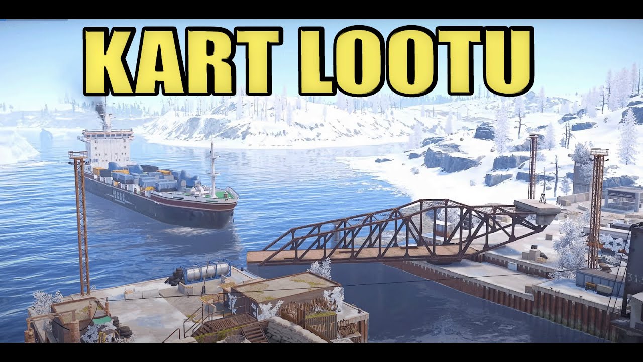 Rust Liman kart lootu nasıl yapılır (Detaylı anlatım) Türkçe