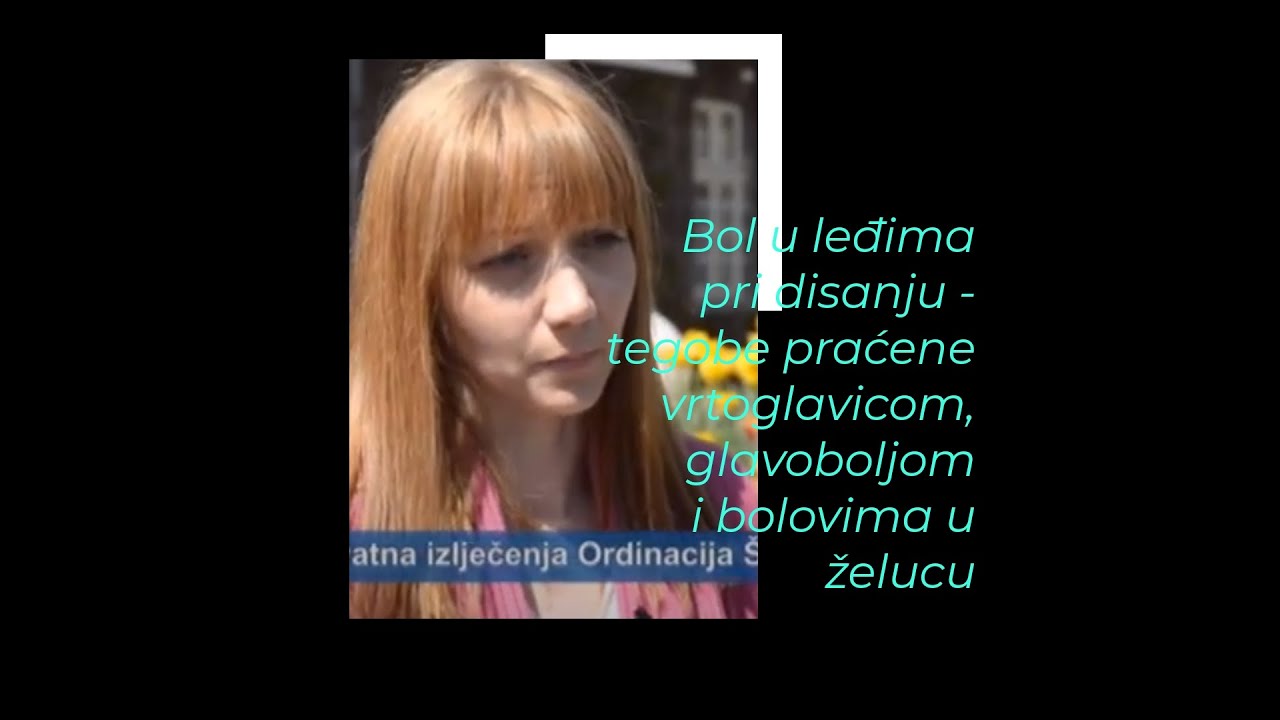 GLAVOBOLJA, OTEŽAN UDISAJ, MUČNINA ...
