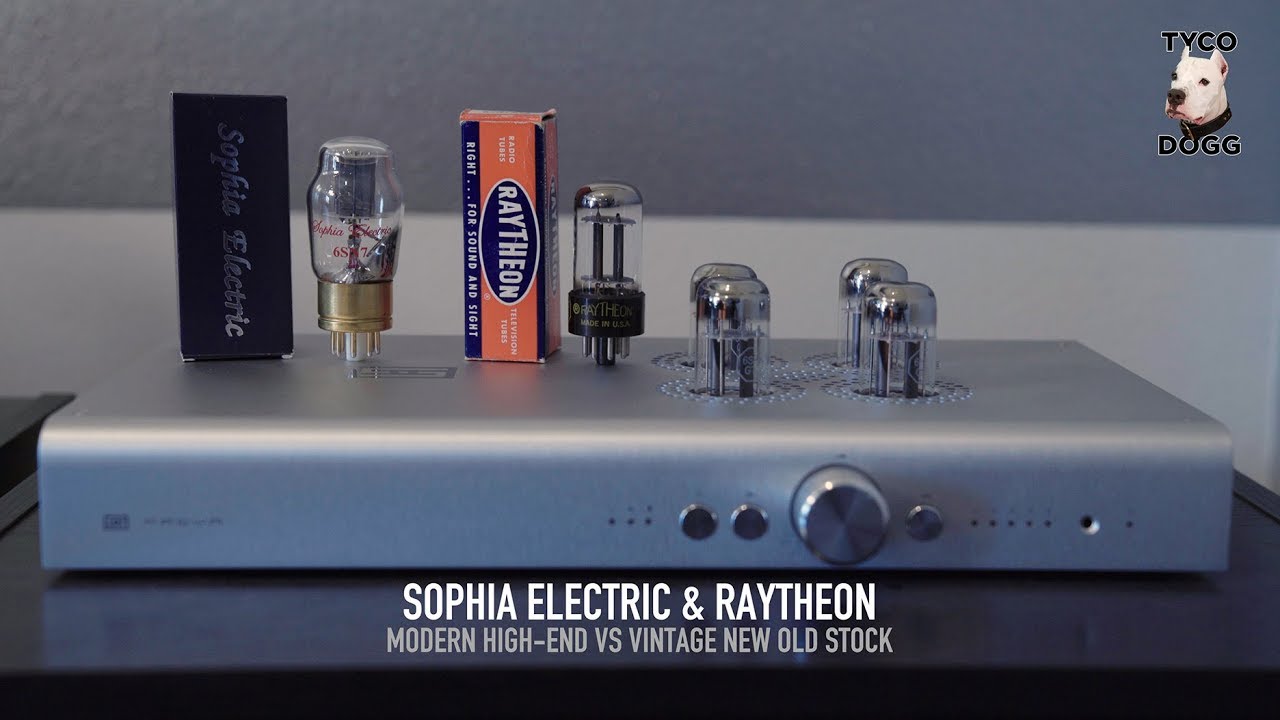 Schiit Freya, Sophia Electric & Raytheon 6SN7 - Tube Listening Test