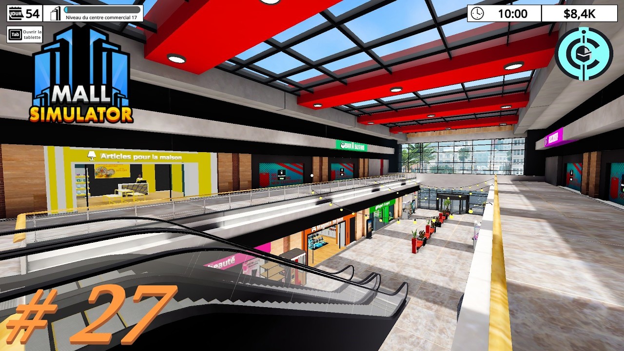 mall simulator #27: On avance, tout plein de licences, et ouverture d'un magasin, lequel?