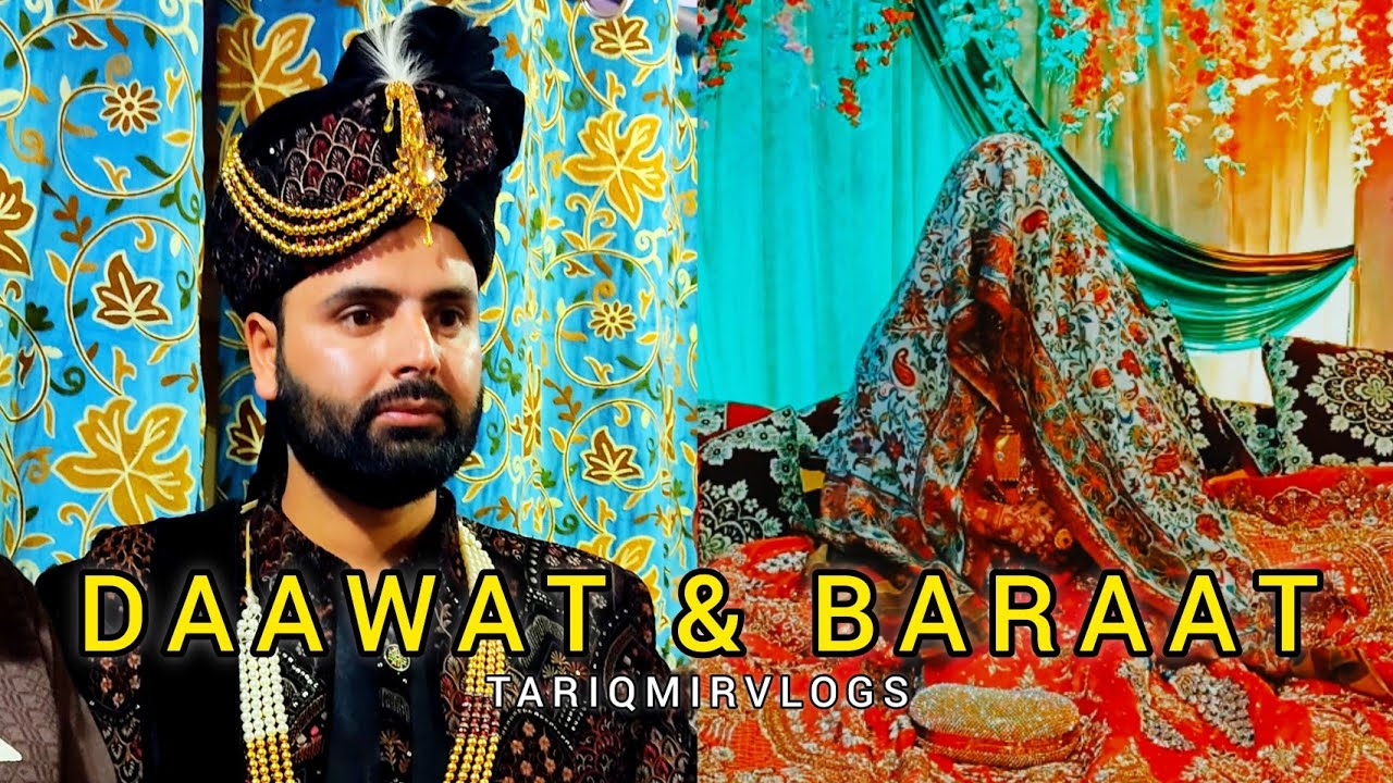Daawat and Baraat part 2nd || kashmiri songs || kadal taar || kashmiri Bridegroom | wedding wazwaan
